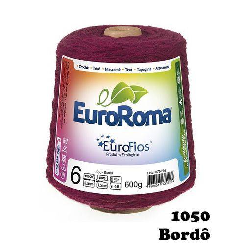 Barbante EuroRoma Colorido N° 6 - Cor: 1050