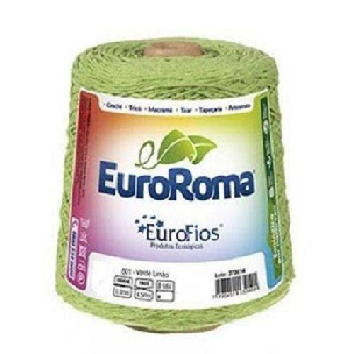 Barbante EuroRoma Colorido N 6 - Cor: 801 Verde Limao