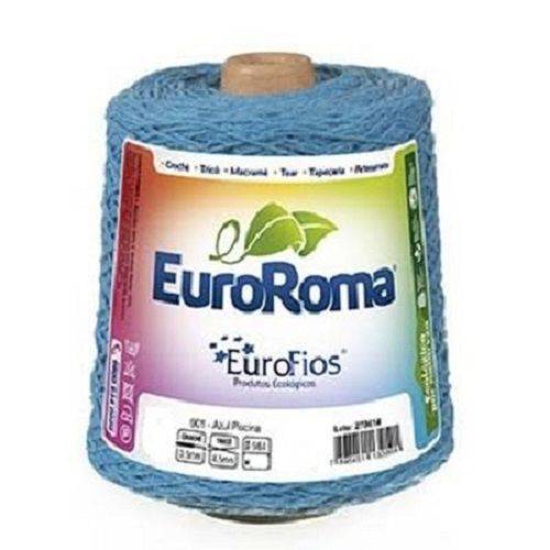Barbante EuroRoma Colorido N 6 - Cor: 901 Azul Piscina