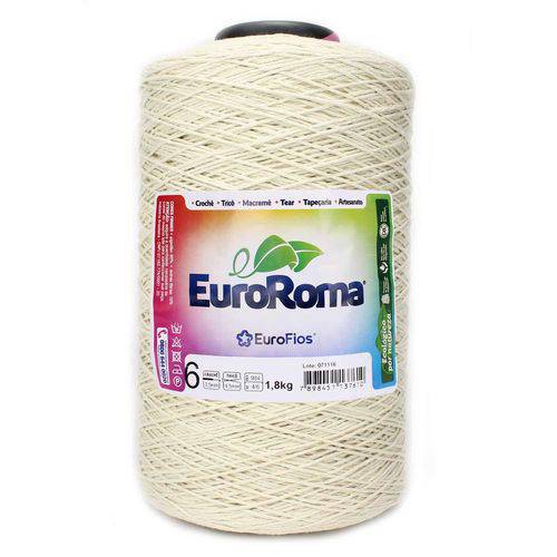 Barbante Euroroma Crú 1,8 Kg N06 - Eurofios