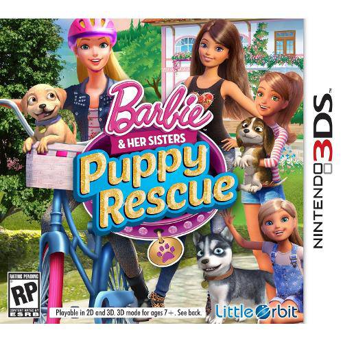 Barbie And Her Sisters: Puppy Rescue 3ds - Nintendo 3ds