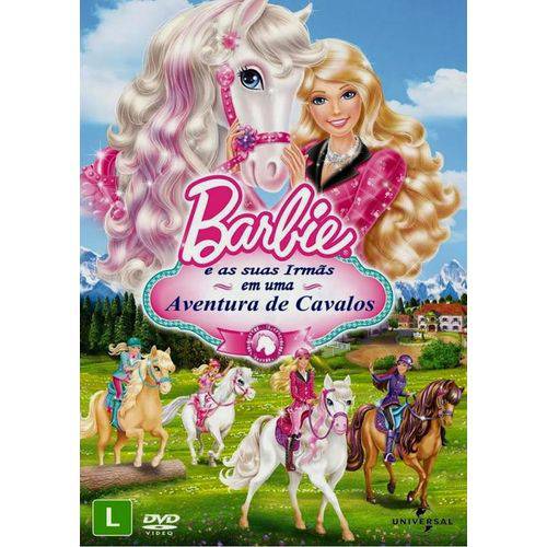 Barbie Aventura de Cavalos - Dvd Filme Infantil