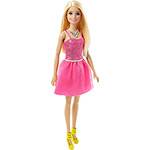 Barbie Básica Glitz Vestido Rosa Tulê - Mattel