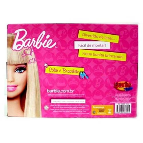 Barbie Colar e Bracelete - Fun Divirta-Se