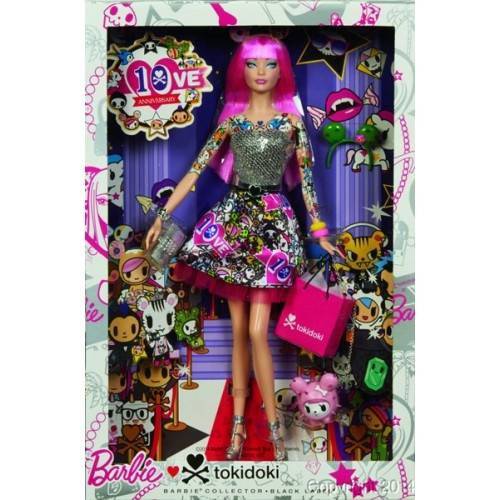 Barbie Colecionável Tokidoki Black - Mattel