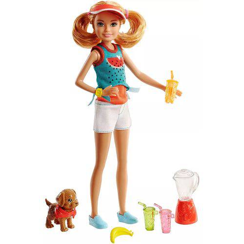 Barbie Cozinhando e Criando Chef Irmã com Dog - Mattel