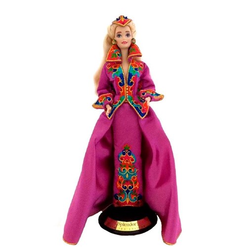 Barbie de Porcelana Royal Splendor com Swarovski 1993