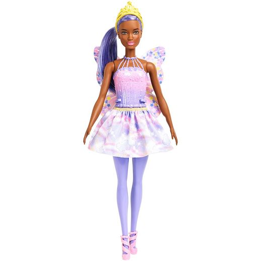 Barbie Dreamtopia Fada Cabelo Lilás - Mattel