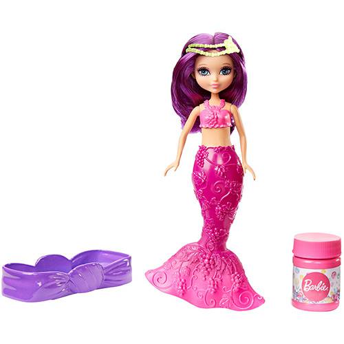 Barbie Dreamtopia Mini Sereias Bolhas Mágicas Sereia Lilás - Mattel