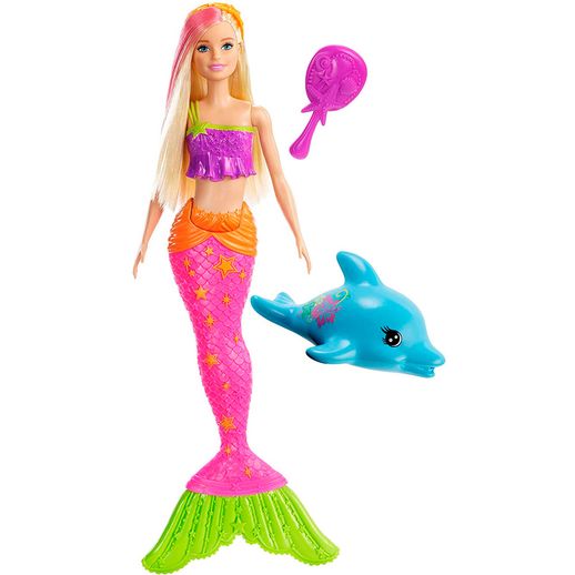 Barbie Explorar e Descobrir Sereia Muda de Cor - Mattel