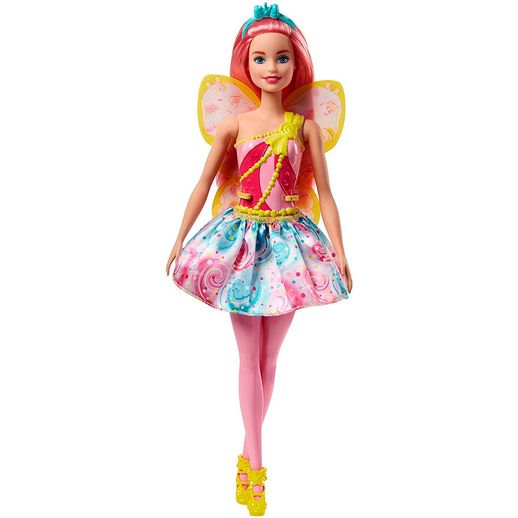 Barbie Fada Dreamtopia Cabelo Rosa - Mattel