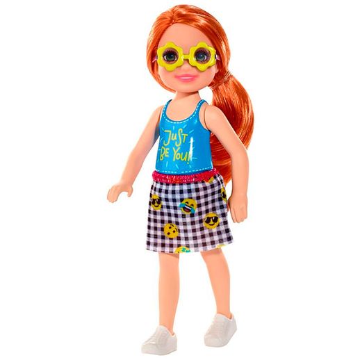 Barbie Familia Chelsea Boneca com Camiseta Estampa Just Be You - Mattel