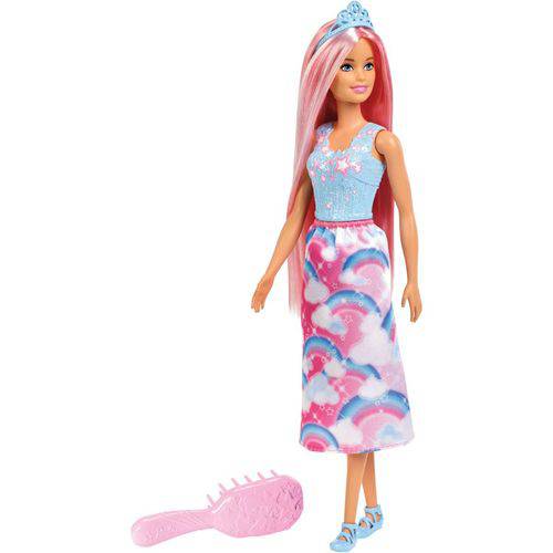Barbie Fan Penteados Magicos Mattel Fxr94