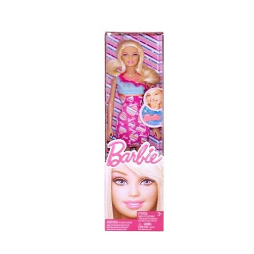 Barbie Fashion And Beauty com Anel Menina Rosa Claro - Mattel