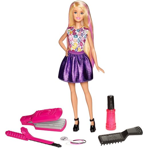 Barbie Fashion Ondas e Cachos - Mattel