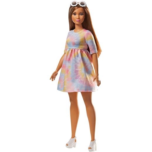 Barbie Fashionista 77 To Tie Dye For Curvy - Mattel