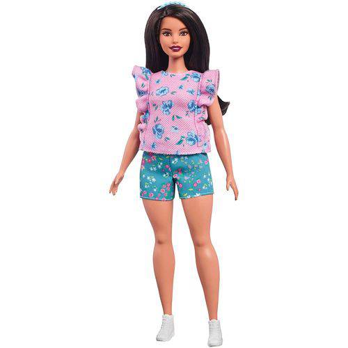 Barbie Fashionista 79 Floral Frills Curvy - Mattel