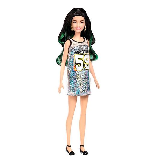 Barbie Fashionistas Tall Black Hair - Mattel