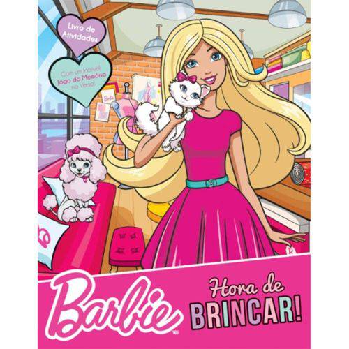 Barbie Hora de Brincar - Livro Jumbo de Atividades