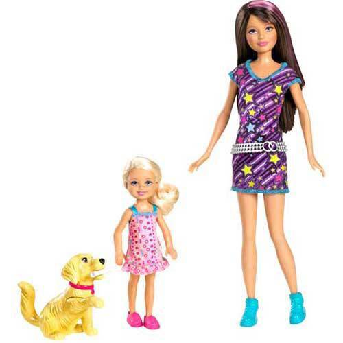 Barbie Irmãs Skipper e Chelsea