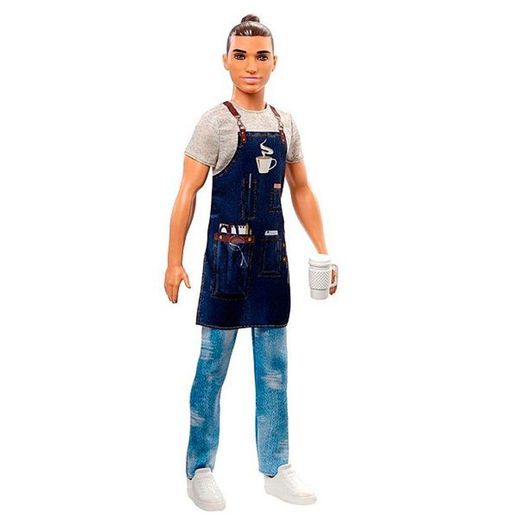 Barbie Ken Profissões Barista - Mattel