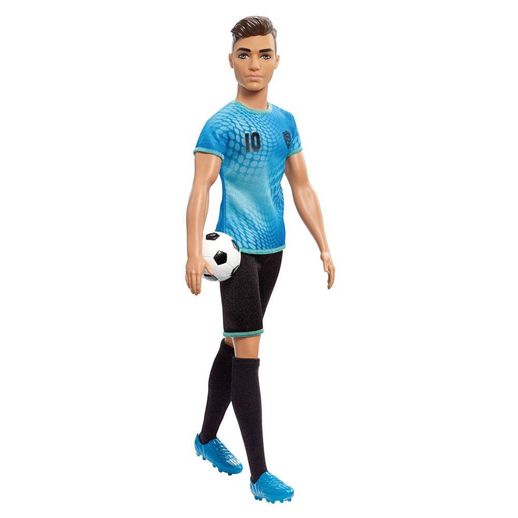 Barbie Ken Profissões Jogador de Futebol - Mattel