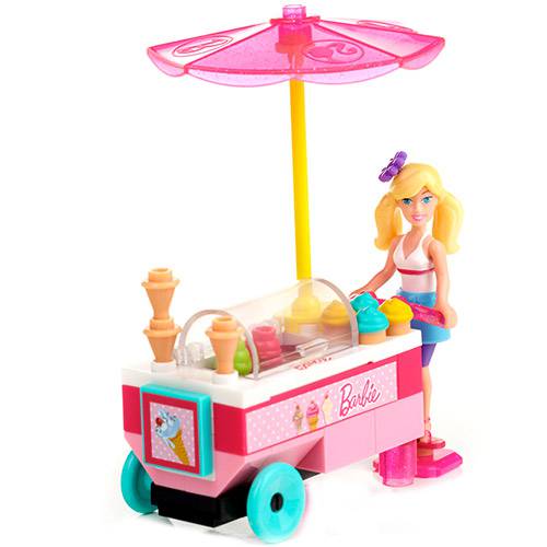 Barbie Kiosk Sorveteria - Megabloks