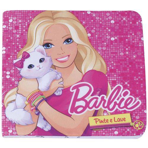 Barbie Livrinho Pinte e Lave Cat - Fun Divirta-Se