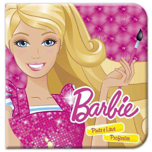 Barbie Livrinho Pinte e Lave Profissões - Fun Divirta-Se