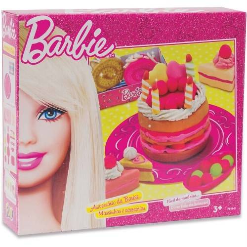 Barbie Massinha Aniversario da Barbie Fun 7619-5