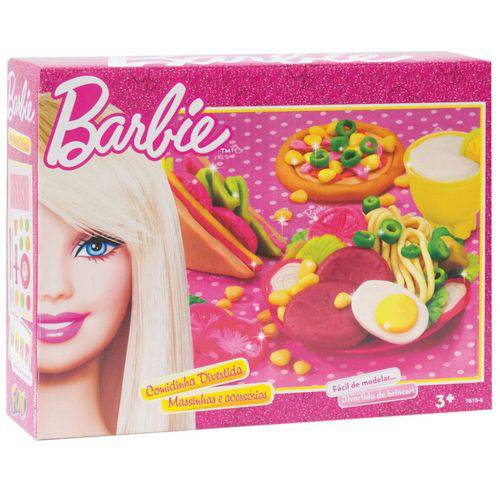 Barbie Massinha Comidinha Divertida - Fun