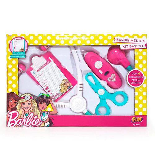 Barbie Médica Kit Básico Fun 7623-0