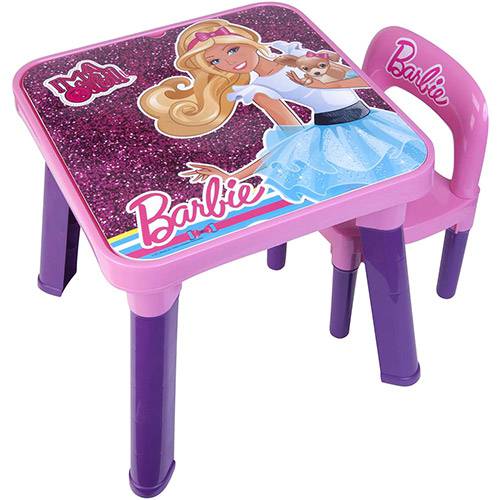 Barbie Mesa com Cadeira