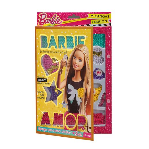 Barbie Miçanga Revista B Grande Dourado - Fun Divirta-se