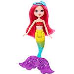Barbie Mini Sereias Reinos Mágicos Mini Mermaid Vermelho - Mattel