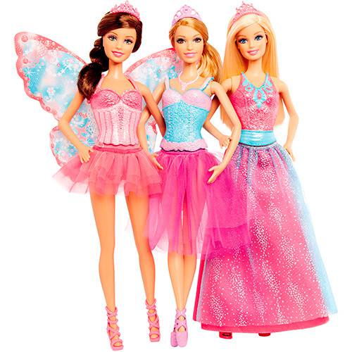 Barbie - Mix & Match - Trio Encantado - Mattel