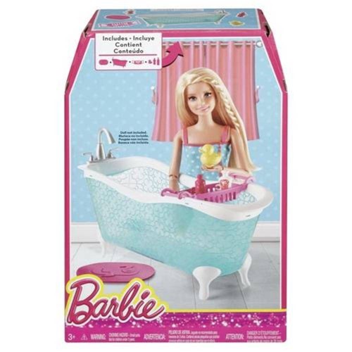 Barbie Moveis Básicos Banho Divertido - Mattel