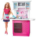 Barbie Móvel com Boneca Cozinha - Mattel