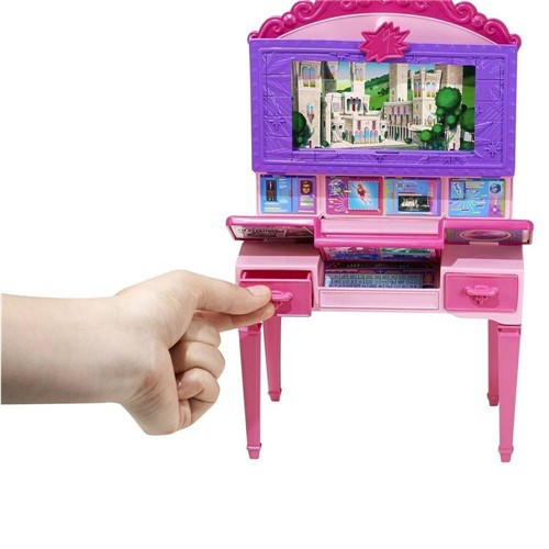 Barbie - Penteadeira Filme Centro de Comando - Mattel