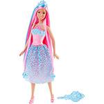 Barbie Princesa Cabelos Longos Azul - Mattel