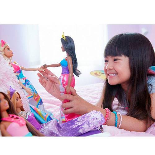 Barbie Princesa Dreamtopia Tiara Amarela - Mattel