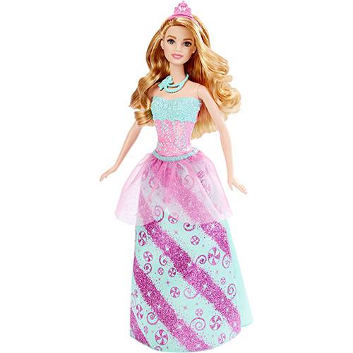 Barbie Princesa Penteados Mágicos Princesa Candy Fashion - Mattel