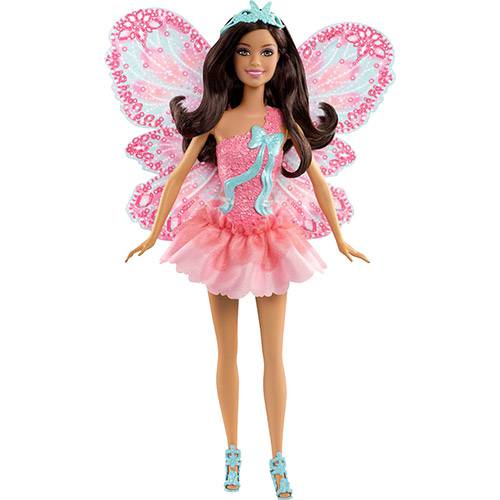 Barbie Princesa - Rosa e Azul - Mattel