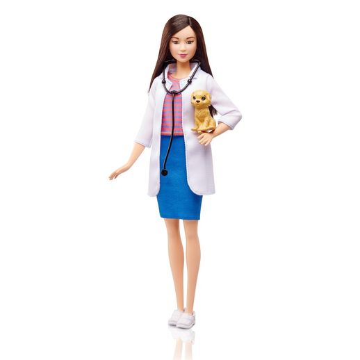 Barbie Profissões Boneca Veterinária - Mattel