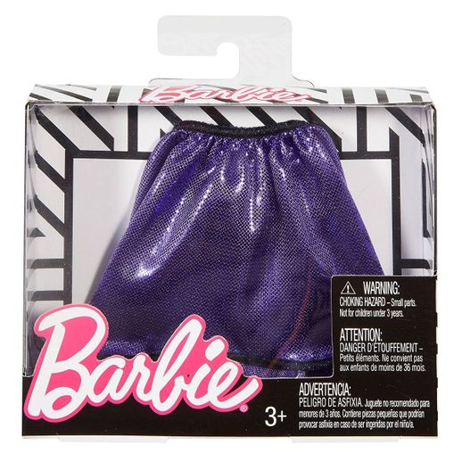 Barbie Roupinhas e Acessórios Saia Roxa Veludo - Mattel