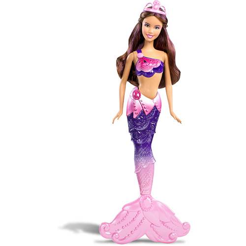 Barbie Vida de Sereia - Sereia Oceania - Kylie - Mattel