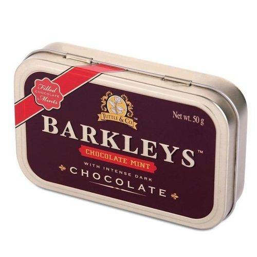 Barkleys Chocolate Mint - Pastilhas Sabor Menta com Chocolate (50g)