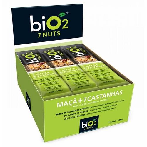 Barra 7nuts Bio2 com 12 Unid Maçã