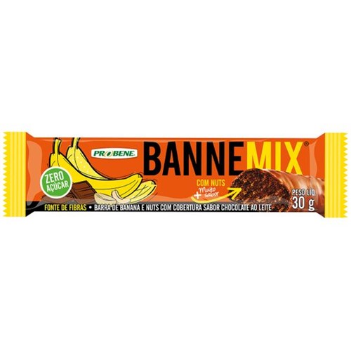 Barra Bannemix Fruta com Nuts 30g