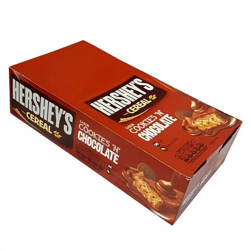 Barra Cereal Cookies Chocolate C/24 - Hersheys